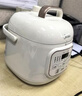 美的（Midea）小白锅电高压饭锅1.8L家用1-2人 全自动智能预约煲汤炖煮饭一键调节开盖火锅MY-E220迷你饭煲 实拍图