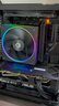 ID-COOLING（酷凛）12CM机箱风扇 FDB轴承 ARGB PWM温控 适用电脑CPU水冷风冷散热器改装 黑色AF-127-ARGB-K 实拍图