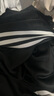 阿迪达斯 （adidas）运动裤男春季宽松透气直筒裤跑步运动防风休闲裤 M  黑白  实拍图