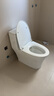 九牧（JOMOO）11262-2-1/31KA-2家用马桶卫浴虹吸式节水抗菌易洁坐便器305坑距 实拍图