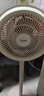美的（Midea）【清新简约】家用定时空气循环扇摇头立式电风扇轻音节能落地扇宿舍桌面小型风扇空调伴侣FGA24TYR 实拍图