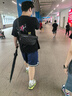 回力磁吸扣男士斜挎包大容量机能胸包通勤包骑行户外背包运动单肩包 实拍图