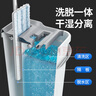 美丽雅平板拖把38cm2拖把2布带桶一套免手洗干湿两用家用一拖净洗拖一体 实拍图