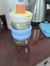 BABLOV儿童吸管杯玻璃水杯便携耐高温学生牛奶杯子500ml 实拍图