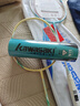 川崎（KAWASAKI）羽毛球拍超轻碳素耐打对拍KD-1pro蓝黄（已穿线+6球+手胶+拍包） 实拍图
