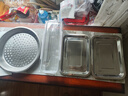 不锈钢烤鱼夹烧烤签子网夹羊肉串烧烤针夹网烧烤鱼网烧烤工具全套 20*27方盘*2个 实拍图