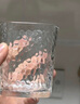 【⭐采销推荐】高颜值初雪锤纹玻璃杯日式家用水杯威士忌酒杯 初雪锤纹杯1只 实拍图