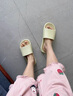 JCZS德国品牌防臭拖鞋女2025室内家居静音学生宿舍洗澡防滑eva凉拖男 粉色【EVA一体成型静音不臭脚】 40-41 【标准码】 实拍图