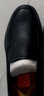 强人商务皮鞋镂空透气凉皮鞋软面软底通勤休闲男鞋 JDD351327 黑色 42 实拍图