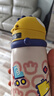 babycare儿童保温杯大宝宝学饮吸管水杯水壶霸王龙不锈钢保温杯上学450ml 实拍图