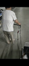 合佳医用助行器老人拐杖康复助行架四脚拐棍防滑稳固可折叠升降助步器 实拍图