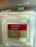 闪迪（SanDisk）256GB TF(MicroSD)内存卡 4K极速金卡A2 V30 U3行车记录仪 运动相机无人机 监控存储卡 读190MB/s 实拍图