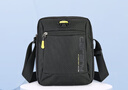 卡拉羊休闲时尚运动单肩包男士斜挎包男士胸包CX4007+CX4008 CX4007黑色 实拍图