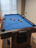 SZX成人标准4合1游戏桌 家庭商用台球乒乓球冰球黑8式室内球厅娱乐桌 7尺4合1-213*111*81cm-棕桌+蓝布 实拍图