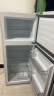 TCL 116升二级能效双开门两门二门养鲜冰箱小户型小型家用节能电冰箱租房国家补贴118升级款R116L5-B 实拍图