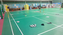 YONEX尤尼克斯羽毛球拍对拍碳素中杆比赛NR7000I红蓝已穿线附手胶 实拍图