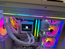 爱国者（aigo）星璨EV850W白金牌 白 ATX3机箱电源 PPLP/80PLUS认证/一键超频/稳压5070Ti/9070XT  实拍图