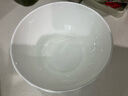 玛戈隆特【年会送礼】海棠本色骨瓷餐具整套纯白浮雕碗家用套装盘子 21.5CM*12CM汤碗 1头 实拍图