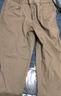 马克华菲【新疆棉】休闲裤男25秋季简约纯色弹力长裤子男 浅卡其 3XL(58) 实拍图