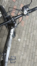 飞鸽（FLYING PIGEON）山地自行车成人男女变速山地车青少年中小学生车越野户外骑行单车 【高碳钢】G8002代-辐条轮-灰色 27.5寸轮组（适合170-190cm） 24速标准版 实拍图