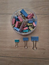 得力(deli)50只多规格票夹套装 彩色长尾夹/燕尾夹 (25mm6只+19mm14只+15mm30只) /筒办公用品 8520 实拍图