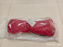 艾草颈椎枕头电加热敷骨头枕护颈枕艾灸助睡眠家用糖果枕冬病夏治 【热敷款】红色水晶绒骨头枕（四档调温） 约20×55cm 实拍图