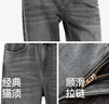 森马（Semir）森柔牛仔|牛仔裤男春秋长裤复古宽松直筒裤松弛109925124102 实拍图