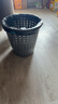e洁 抽绳垃圾袋黑色45*50cm500只1.1丝量贩装一年手提加厚塑料袋 实拍图