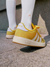 adidas「面包鞋」GRAND COURT BASE 00s休闲低帮板鞋男女阿迪达斯   银灰黄/白色/树脂黄   40.5 实拍图