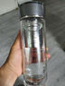 膳魔师（THERMOS）双层玻璃杯400毫升男女士茶水分离水杯泡茶杯带茶漏TCGE-400D GY 实拍图