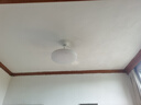OPPLE风扇灯吊扇灯六档调风LED照明低噪音北欧餐厅卧室吊灯灯具冰风白 实拍图