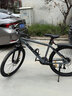卡布达山地自行车铝合金升级款成人变速越野锻炼身体通勤车青少年 铝合金材质-曜夜黑-快拆前轮 22英寸（身高130-145CM） 24速-送11件骑行大礼包 实拍图