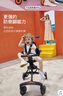 AMORHOME遛娃神器婴儿推车儿童手推车轻便可折叠高景观宝宝小推车溜娃神车 橙光橘 伞【全包款】 实拍图