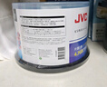 JVC/杰伟世 DVD-R 蓝樱办公系列16速4.7G光盘/刻录光盘空白光盘刻录碟片/光碟 桶装50片 实拍图
