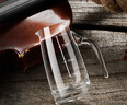 CLITON白酒杯分酒器 倒酒器家用带刻度分酒壶小酒盅100ml 白酒壶6只套装 实拍图