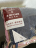 金号（KING SHORE）小方巾擦手巾挂式纯棉毛巾正方形四方家用北欧洗脸四方毛巾4条装 挂绳S6206蓝紫棕灰4条 实拍图