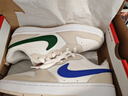 耐克（NIKE）官方NIKE COURT BOROUGH LOW 2 耐克酷菠萝大童运动鞋 HQ1189 141帆白/游戏宝蓝/白/浅土褐/峡谷绿/小径红 36.5 实拍图
