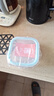 希乐扣玻璃饭盒上班族带饭糙米饭分装留样盒冷冻盒减脂定量保鲜盒 4只装 实拍图