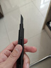 得力(deli)小号30°黑刀刃锌合金美工刀/裁纸刀/壁纸刀  2037S 实拍图