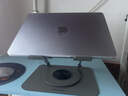方正Founder笔记本电脑支架平板散热器360°旋转无极升降折叠适用Apple小米联想拯救者便携悬空立式显示增高桌 实拍图