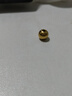 金小貅黄金转运珠女足金999路路通古法珠手链DIY隔珠散珠手链送礼编绳 6mm[古法]0.6-0.62g重工版 实拍图