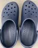 CROCS卡骆驰檀健次同款洞洞鞋男沙滩鞋|10001 深蓝色-410 41/42(260mm) 实拍图