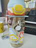 babycare儿童水杯吸管杯双饮二合一户外运动水壶上学大容量PPSU-满杯600ml 实拍图