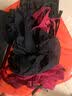 绫天生丝滑绫lingerie「绊」3D超薄性感撞色绑带诱惑腿环一体吊带袜夏季丝袜 Red&Black红黑撞色 1双 均码 -吊带版 实拍图