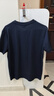 乐卡克法国公鸡夏季圆领短袖T恤 L242UECA0301 藏青色 M 实拍图
