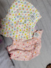 印品棉棉屋3条装夏季女宝宝竹节棉儿童短裤纯棉薄款花边三分裤外穿灯笼裤 兔子爱心短裤3条装 90 码（身高90cm左右/两用裆） 实拍图