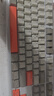 黑爵（AJAZZ）AK35IV3 MAX三模热插拔机械键盘 Gasket结构 PBT键帽TFT彩屏 FR4沉金定位板 RGB 灰米橙 牛油果轴  实拍图