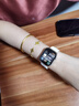 Apple/苹果 Watch Series 10智能手表蜂窝款42毫米玫瑰金色铝金属表壳淡桃粉色运动型表带S/M MWXQ3CH/B 实拍图