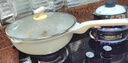 炊大皇炒锅 麦饭石色不沾锅30cm带蒸屉少油烟炒菜锅平底炒锅 电磁炉通用 实拍图