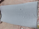Sleep Science绿宝石人体工学凝胶夏凉枕头慢回弹记忆棉颈椎修护枕头防打鼾枕 60×30×8/5CM凝胶颈椎低枕 单只 含冰丝枕套 实拍图